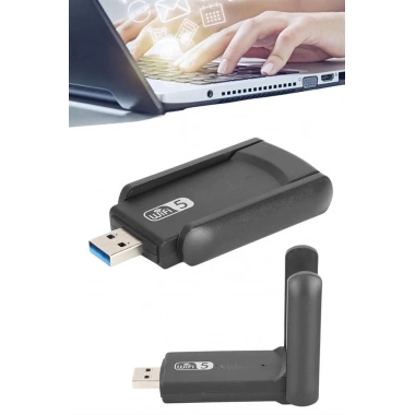 Wifi Adaptörü Bt5.0 Wifi 2si Bir Arada Çift Bantlı Çift Anten