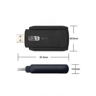Wifi Alıcı Dual Band Usb 3.0 Adaptör Kablosuz Windows 7/8/10/11