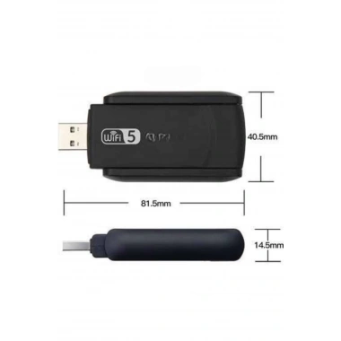 Wifi Alıcı Dual Band Usb 3.0 Adaptör Kablosuz Windows 7/8/10/11