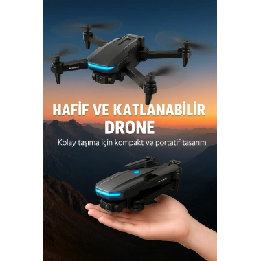 Wifi FPV Canlı Görüntü Aktarımlı Katlanabilir Drone