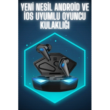 Wireless Gaming Kulaklık Mikrofonlu Bluetooth Oyuncu Kulaklığı
