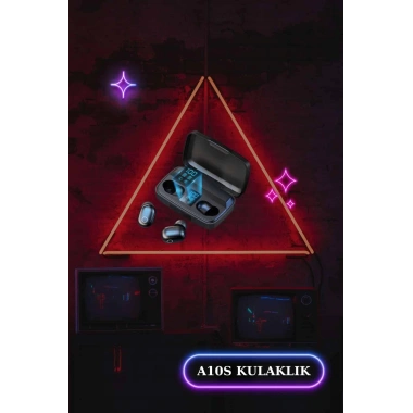 Wireless Şarjlı Pembe Akıllı Saat ve Kablosuz Bluetooth Kulaklık Dokunmatik Kontrol