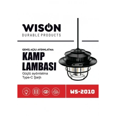 Wison WS-2010 Geniş Açılı Aydınlatma Kamp Lambası (5468)