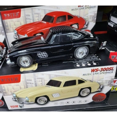 WS-300SL Klasik Benz Model 10W Bluetooth Hoparlör Fm Radyo USB (5468)