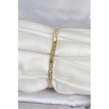 Xuping Model Zirkon Taşlı Gold Renk Kadın Bileklik