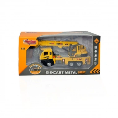 XX992-02AB Çek Bırak Işıklı ve Sesli Kule Vinç 1:28