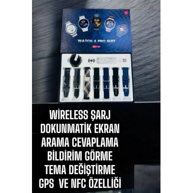 Yeni Model Akıllı Saat Bluetooth Bağlantılı NFC ve GPS Uyumlu