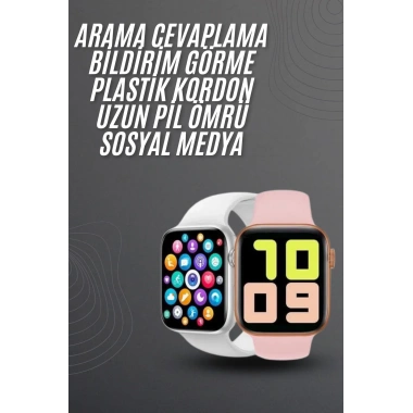 Yeni Model Akıllı Saat Dokunmatik Ekran Unisex Amoled Ekran 44 mm