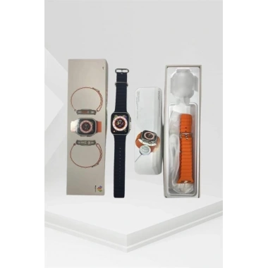 yeni nesil Akıllı Saat Android ve İOS Uyumlu 49 MM NFC Özelliği GPS Takibi