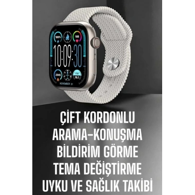 Yeni Nesil Akıllı Saat Arama Cevaplama GPS Takibi Adımsayar NFC Özelliği