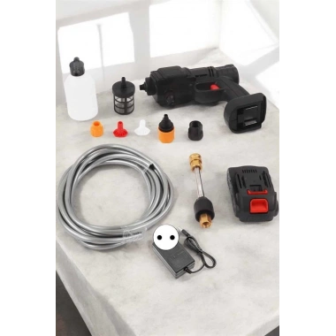 Yeni Nesil Araç Yıkama Şarjlı Tabancası Basınçlı Su Hazneli