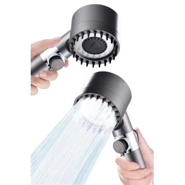 Yeni Nesil Duş Başlığı Paslanmaz Çelik Masaj Etkili Ergonomik Tasarım Su Basınçlı