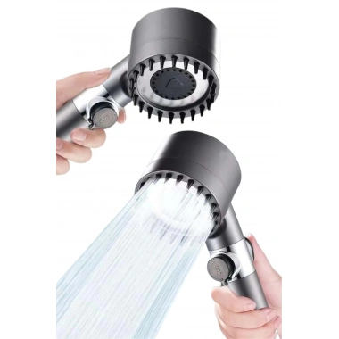 Yeni Nesil Duş Başlığı Paslanmaz Çelik Masaj Etkili Ergonomik Tasarım Su Basınçlı