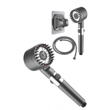 Yeni Nesil Duş Başlığı Paslanmaz Çelik Masaj Etkili Ergonomik Tasarım Su Basınçlı