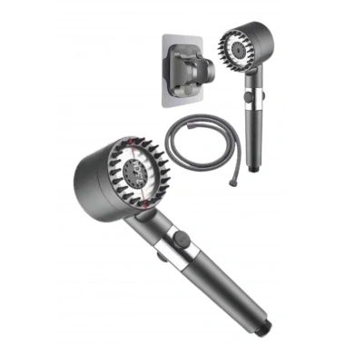 Yeni Nesil Duş Başlığı Paslanmaz Çelik Masaj Etkili Ergonomik Tasarım Su Basınçlı