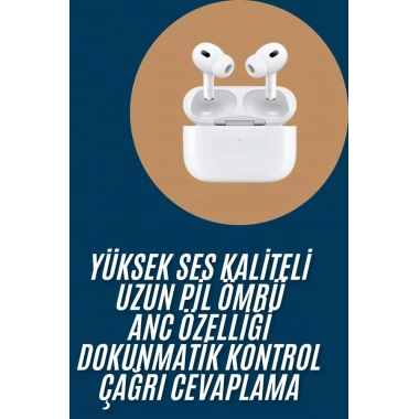 Yeni Nesil Pro Bluetooth Kulaklık Android ve İOS Uyumlu Dokunmatik Kontrol