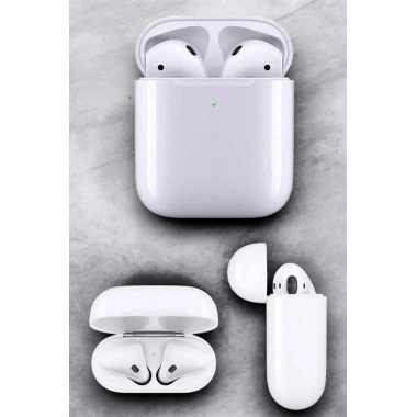 Yeni Nesil Pro Bluetooth Kulaklık Uzun Pil Ömrü Beyaz