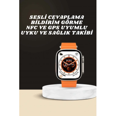 Yeni Nesil Ultra Akıllı Saat Adımsayar Uyku Takibi Nabız Sensörü