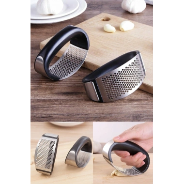 Yeni Sarımsak Ezici Paslanmaz Çelik Garlic Press (5468)
