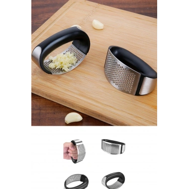 Yeni Sarımsak Ezici Paslanmaz Çelik Garlic Press (5468)