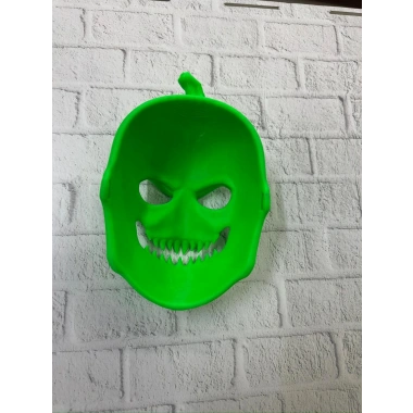 Yeşil Dekoratif Korku Maskesi Duvar Süsü