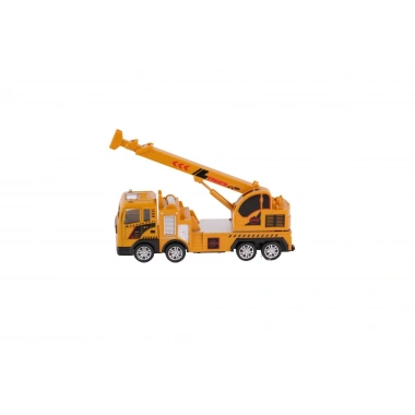 YH-711-54A SÜRTMELİ METAL 1:50 SARI VİNÇ VE