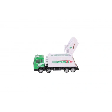 YH-711-57A SÜRTMELİ METAL 1:50 ÇÖP KAMYONU