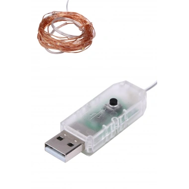 Yılbaşı ve Özel Konsept Dekorasyon 5 Mt USB Bağlantılı Led Işık (5468)