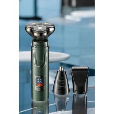 Yüksek Performanslı 3 Başlıklı Profesyonel Tıraş Makinesi