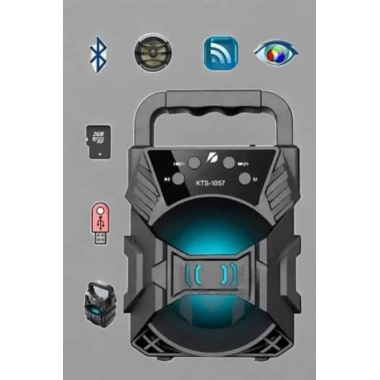 Yüksek Performanslı Bluetooth Hoparlör Kablosuz Taşınabilir