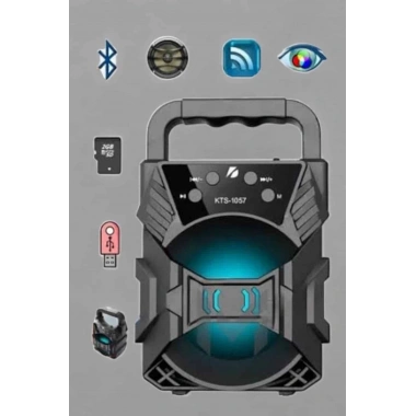 Yüksek Performanslı Bluetooth Hoparlör Kablosuz Taşınabilir