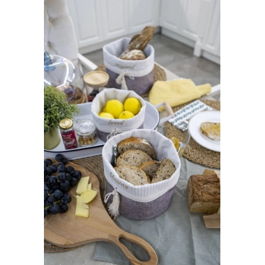 Yuvarlak Katlanabilir Çok Amaçlı Saklama Organizer Kutu Keçe Sepet (mega) - 03389