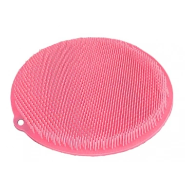 Yuvarlak Vantuzlu Banyo Sırt Kese Matı 26 cm (5468)