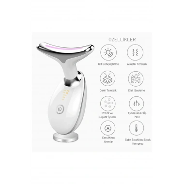 Yüz Ve Boyun Kırşıklık Giderici Ems Güzellik Cihazı ( Gıdık,sarkma,kırışıklık)