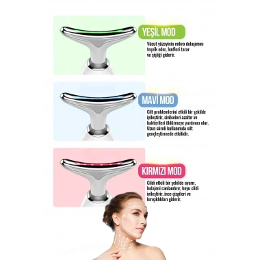 Yüz Ve Boyun Kırşıklık Giderici Ems Güzellik Cihazı ( Gıdık,sarkma,kırışıklık)