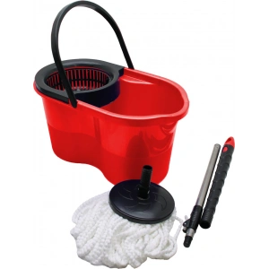 18LT---KUTULU---OTOMATİK DÖNERLİ KOVA MOP TEMİZLİK SETİ (5468)