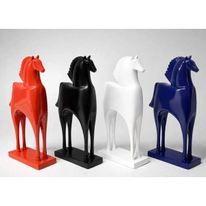 27x15 cm Özel Tasarım Polyester At Figürü