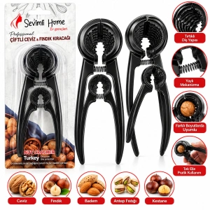 2PCS SET DÖKÜM METAL FINDIK - CEVİZ KIRACAK (5468)