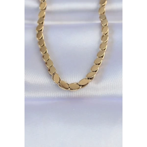 316L Çelik Gold Renk Arpa Model Kolye