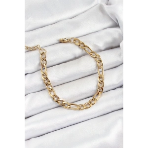 316L Çelik Gold Renk Zincir Erkek Bileklik