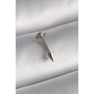 316L Çelik Gümüş Renk Çivi Model Piercing