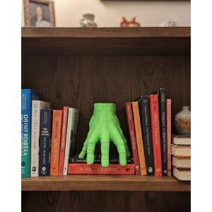 3D Modern Yeşil El Heykeli 27x22 cm Raf ve Konsol Üstü Dekor