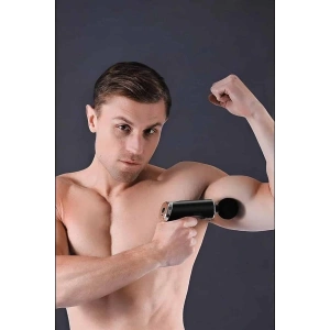 4 Başlıklı Darbeli Şarjlı Masaj Aleti Tabancası Kablosuz