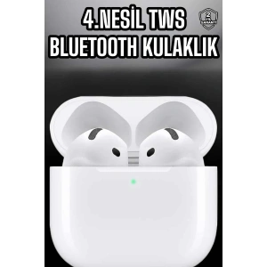 4.Nesil Kaliteli TWS Android ve İOS Uyumlu Mikrofonlu Kulaklık