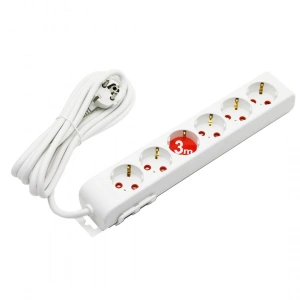 6LI - 3MT UZATMA KABLO - TOPRAKLI GRUP PRİZ (5468)