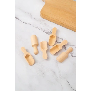 6’lı Ahşap Baharat Kaşığı