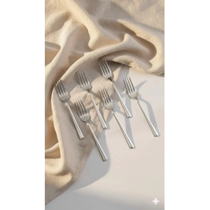 6’lı Paslanmaz Çelik Yemek Çatal Seti Lüks Murat
