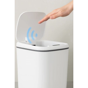 Akıllı Sensörlü Antibakteriyel Çöp Kovası 20 lt Piller Kutuya Dahil