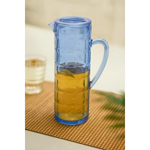 Akrilik Allegra 1,5 Lt Lacivert Sürahi (Buzdolabı Kapak Rafına Sığar)