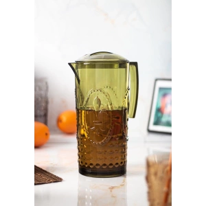 Akrilik Magic 2,3 Lt Koyu Yeşil Sürahi ( Cam Değildir !!! )